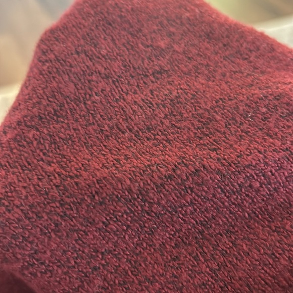 NWT Candies Maroon Heathered Sweater Skirt - Picture 5 of 7